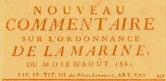 Ordonnance sur la marine de 1681