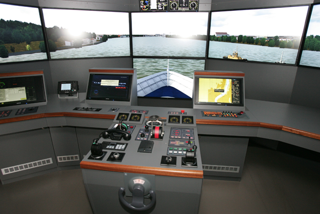 Simulateur de manœuvre des Pilotes de la Gironde
