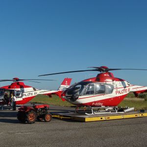 Helico Sur Plateforme